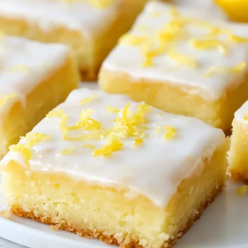 Lemon Brownies