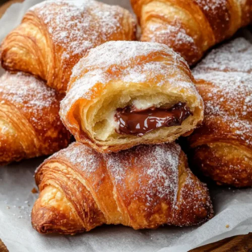 Fried Croissant Beignets