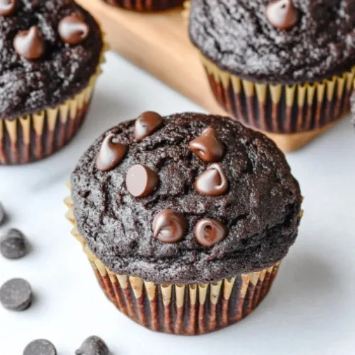 Chocolate Zucchini Muffins