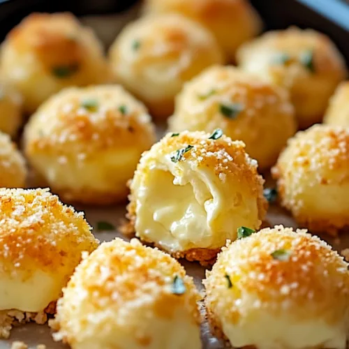 Cheesy Parmesan Mozzarella Bites