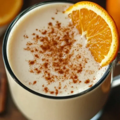 Orange Cinnamon Milk Tea