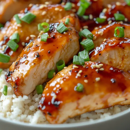 Honey Garlic Chicken Breasts