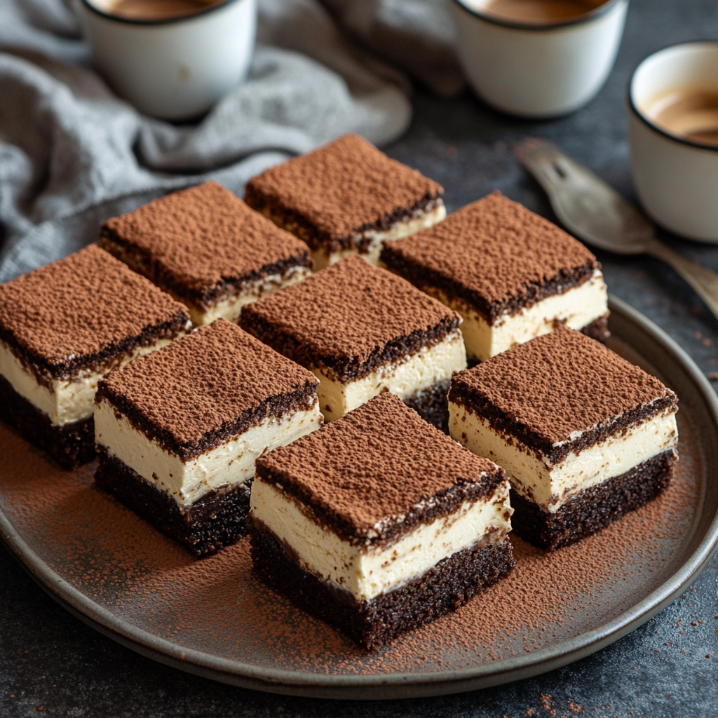 Tiramisu Brownies