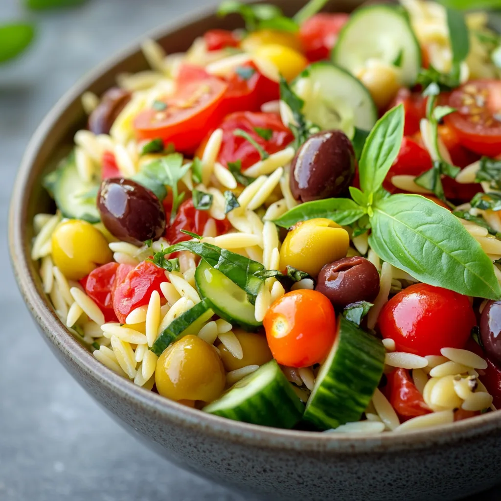 Orzo Pasta Salad