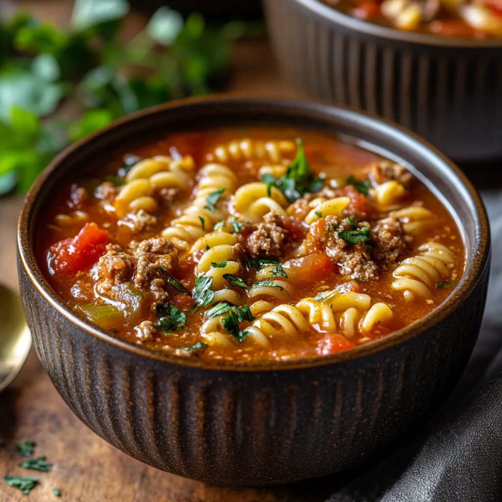 Lasagna Soup