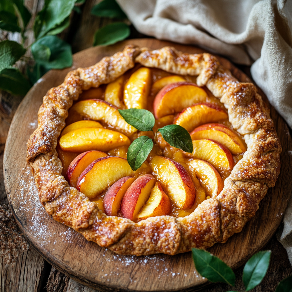 Peach Galette
