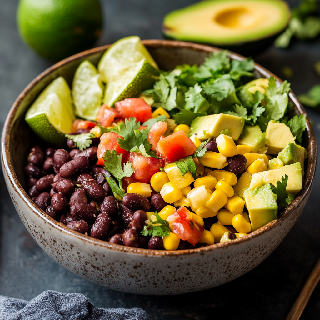 Avocado Black Bean Salad