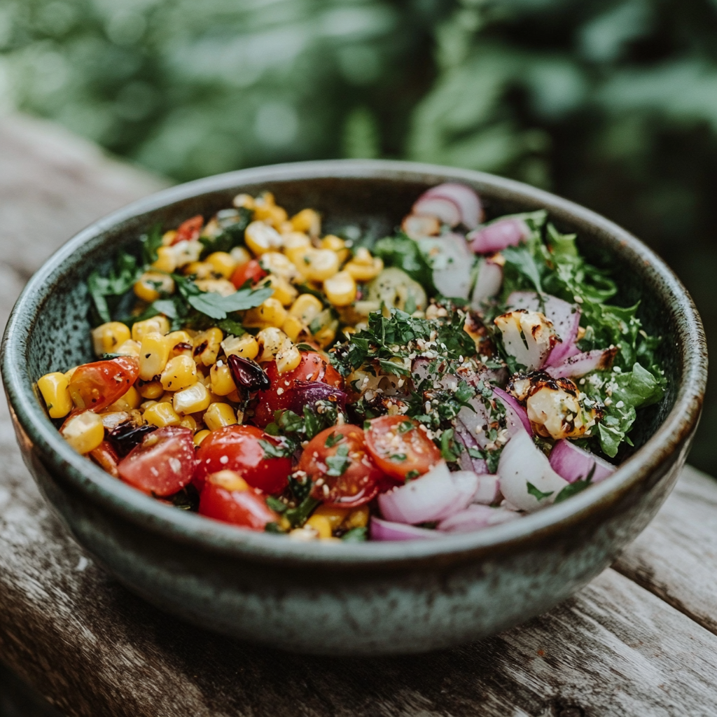 Cracked Corn Salad