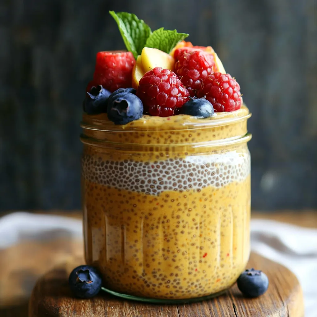 Chia Pudding with Berries