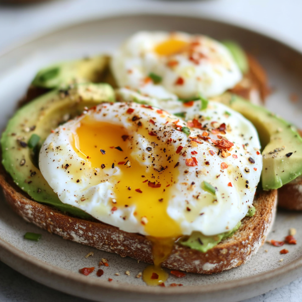 Avocado Toast with Poached Egg