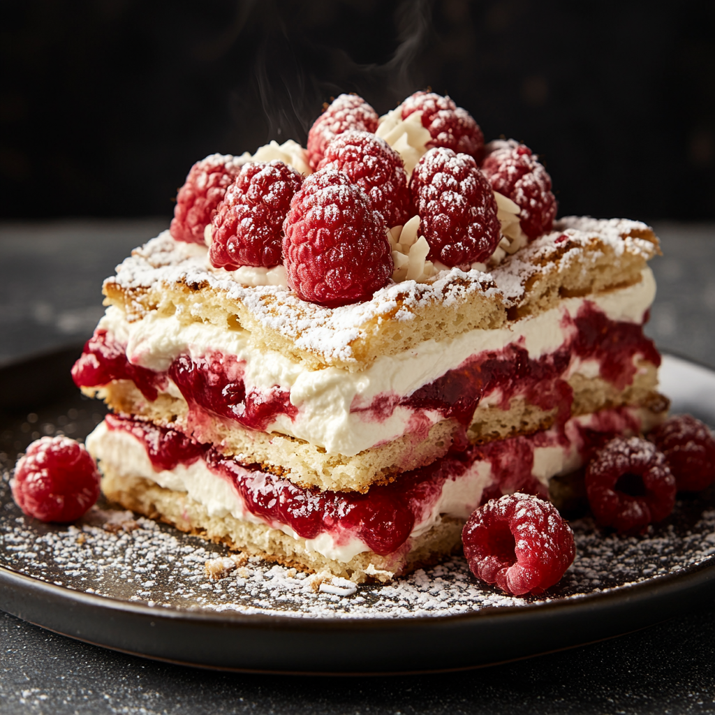 White Chocolate Raspberry Tiramisu
