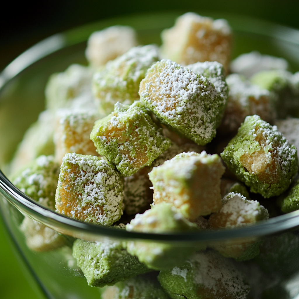 Matcha Puppy Chow
