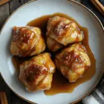 Apple Dumplings with Miso Caramel Sauce 3 Apple Dumplings with Miso Caramel Sauce