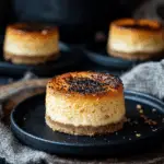 Mini Burnt Basque Pumpkin Cheesecake 3 Mini Burnt Basque Pumpkin Cheesecake