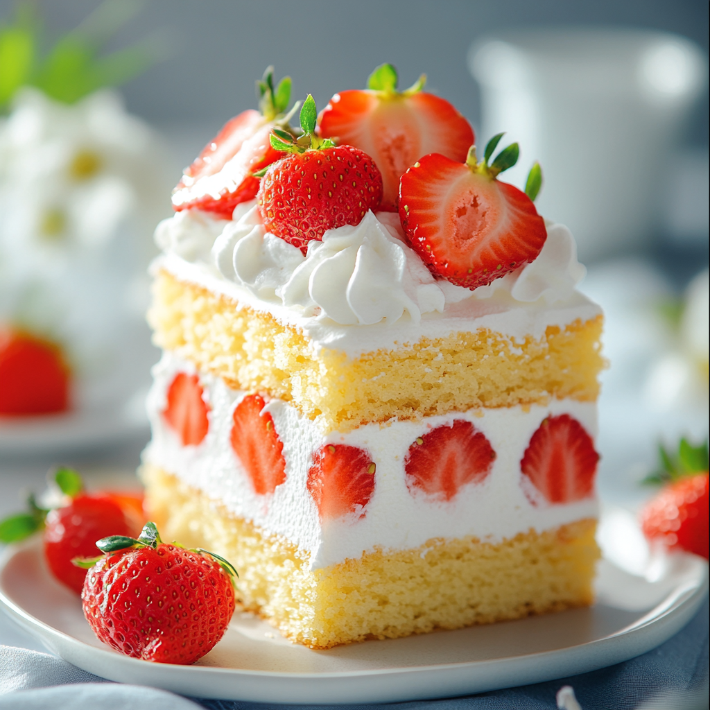 Japanese Strawberry Shortcake