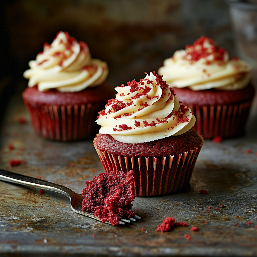 Easy Red Velvet Cupcakes Recipe