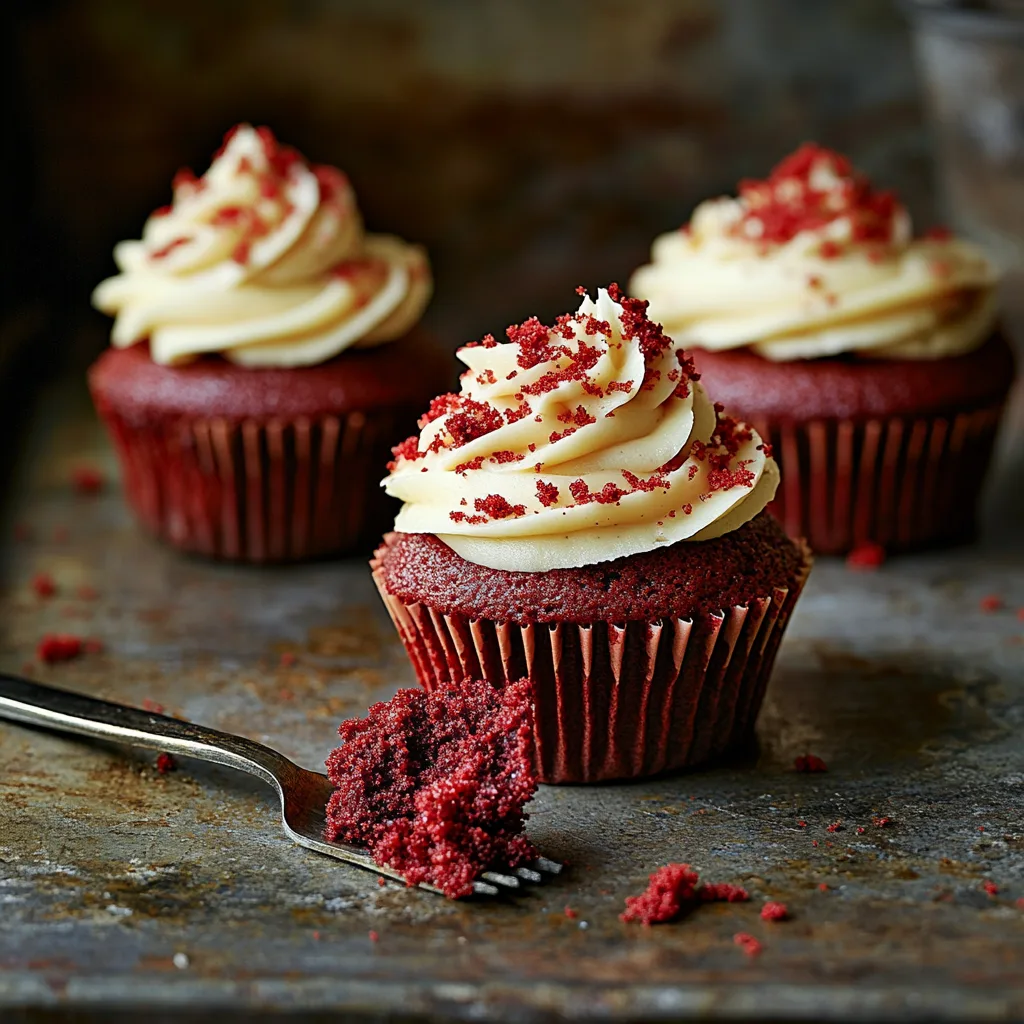 Easy Red Velvet Cupcakes Recipe