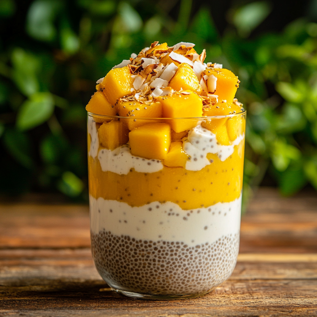 Mango Coconut Chia Delight