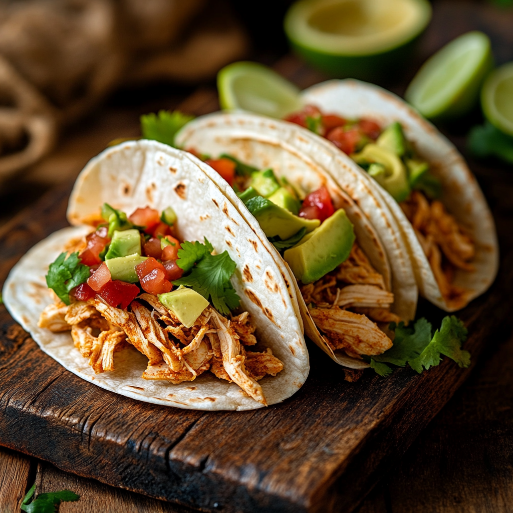 Crockpot Chicken Tacos