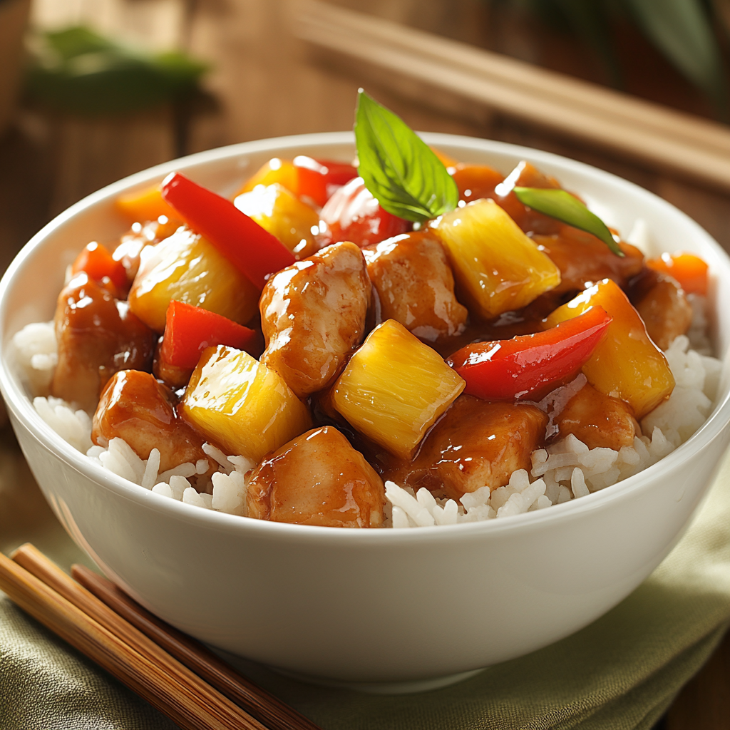 Crockpot Sweet and Sour Chicken