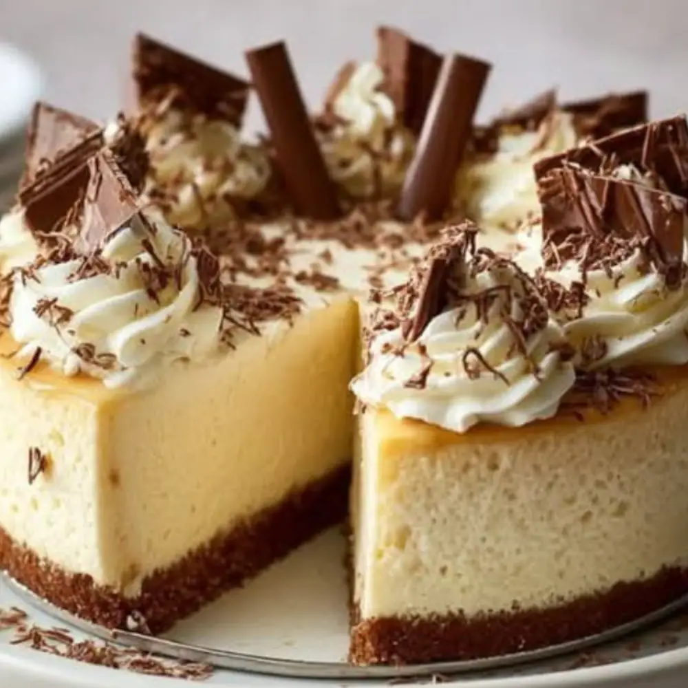 White Mocha Cheesecake