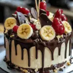 Chocolate Banana Cream Cake 3 Chocolate Banana Cream Cake