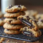 Oreo-Stuffed Chocolate Chip Cookies 3 Oreo-Stuffed Chocolate Chip Cookies