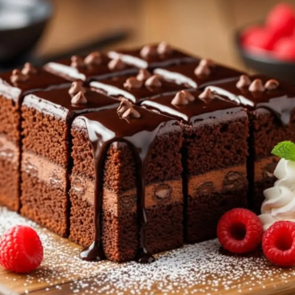 Chocolate Fudge Layered Bliss