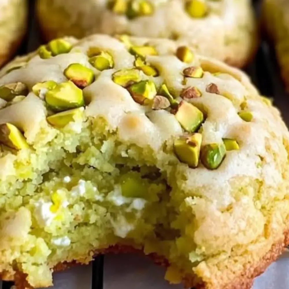 Pistachio Ricotta Cookies
