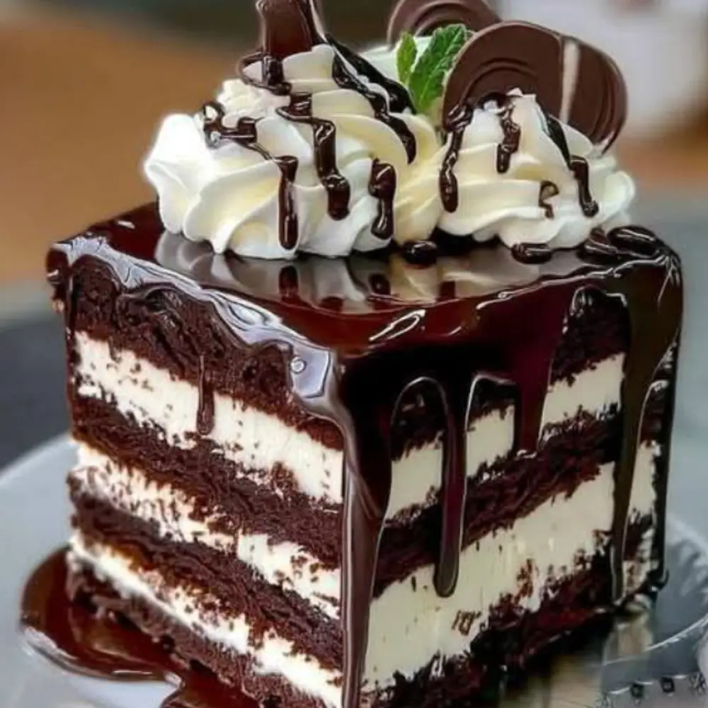 Chocolate Fudge Layered Cake
