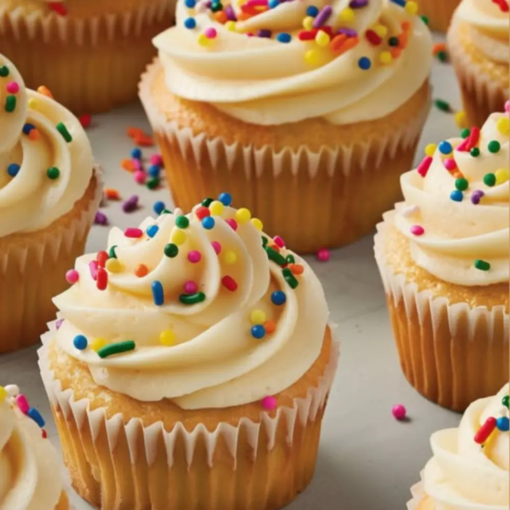 Classic Vanilla Cupcakes