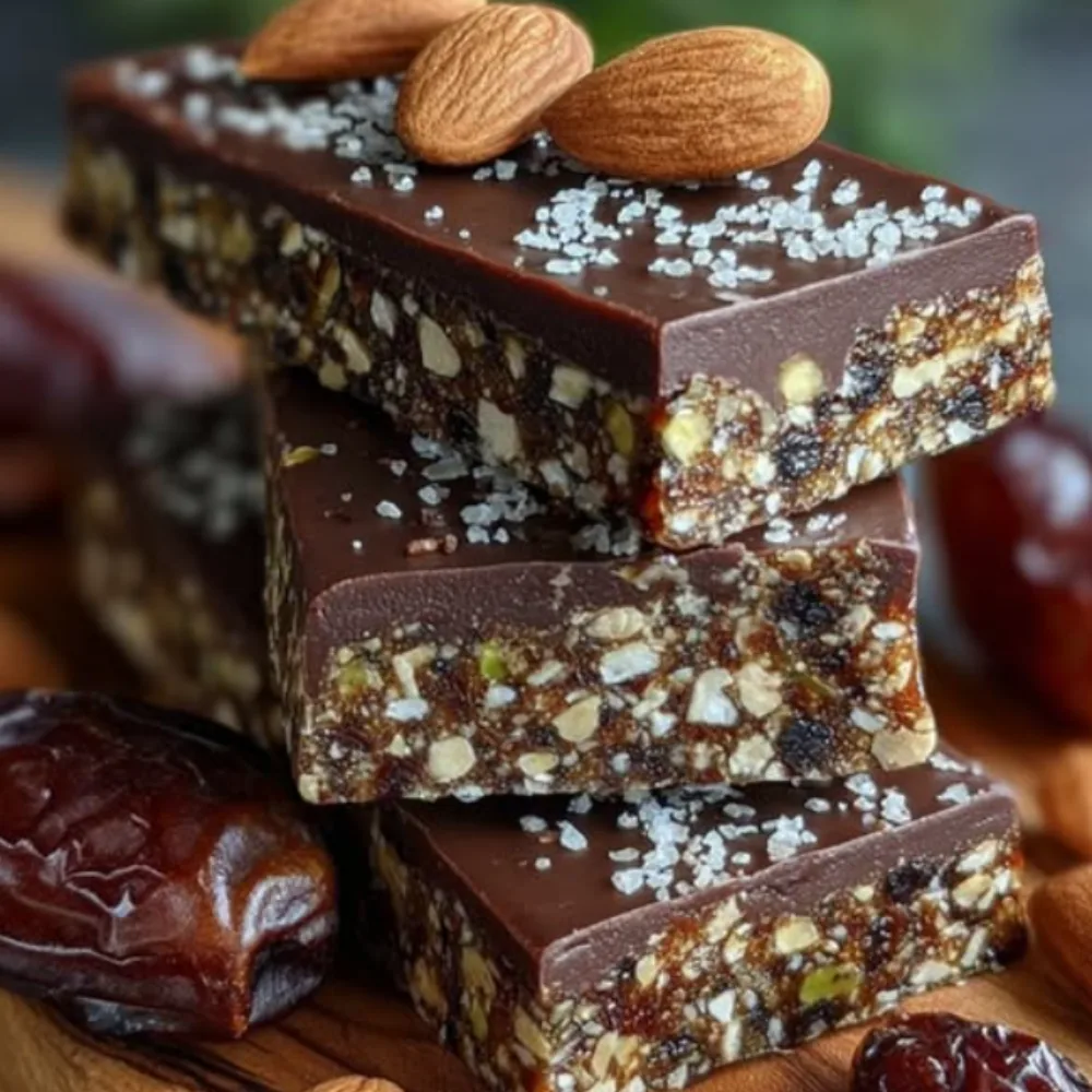 No-Bake Chocolate Date Energy Bars: A Healthy Indulgence