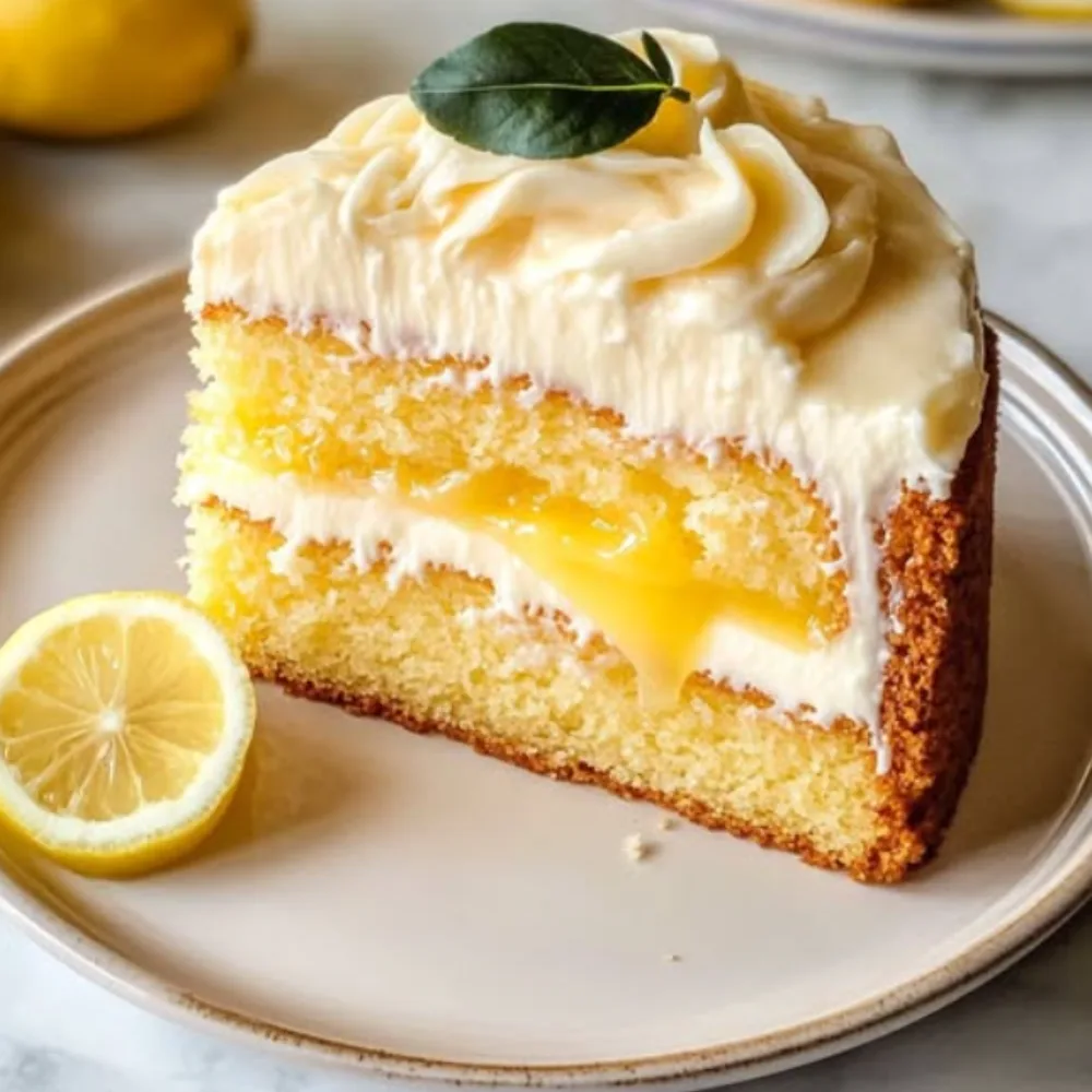 Lemon Curd Cake