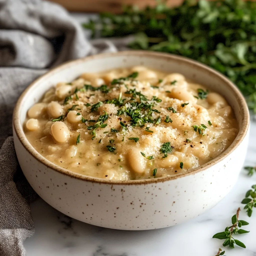 One-Pot Broccoli and White Bean Pasta