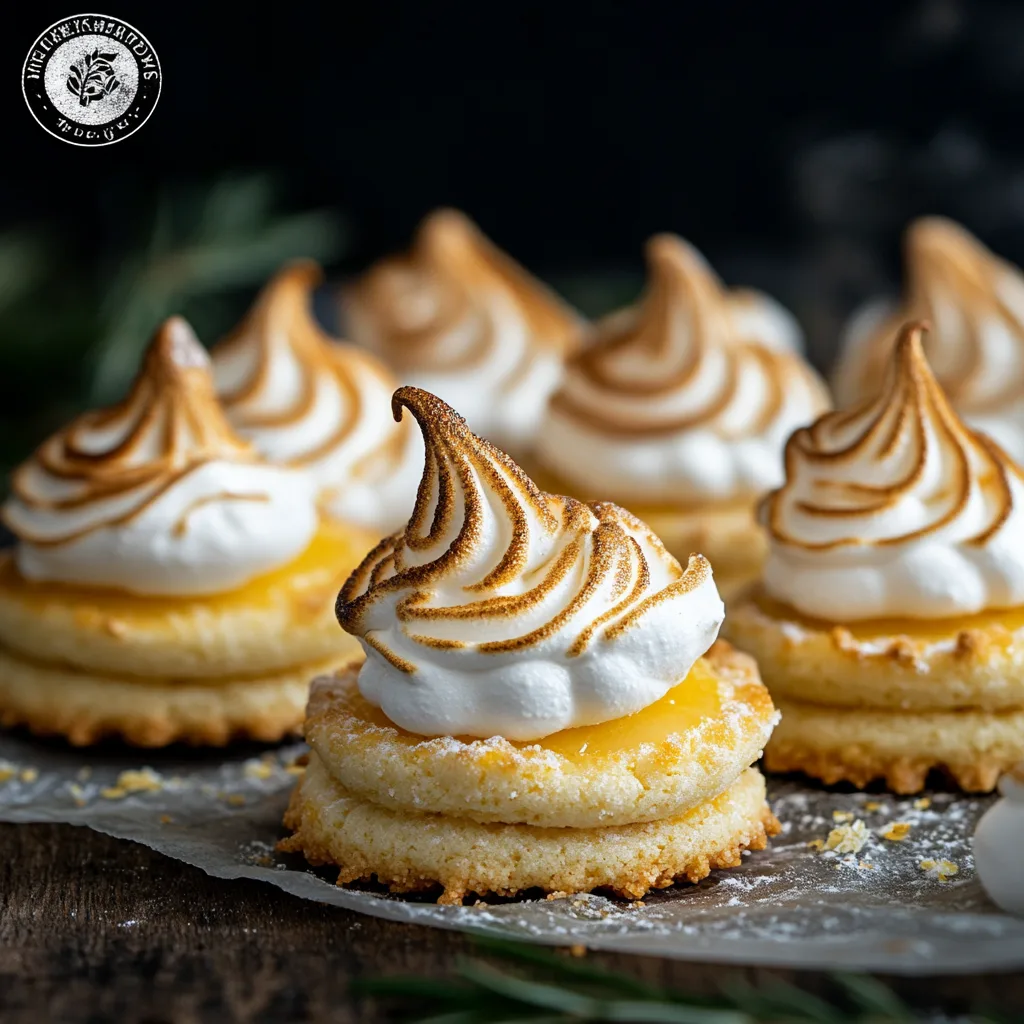 Lemon Meringue Cookies