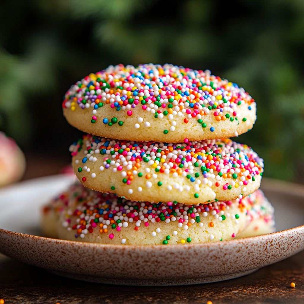 Sprinkle Sugar Cookies