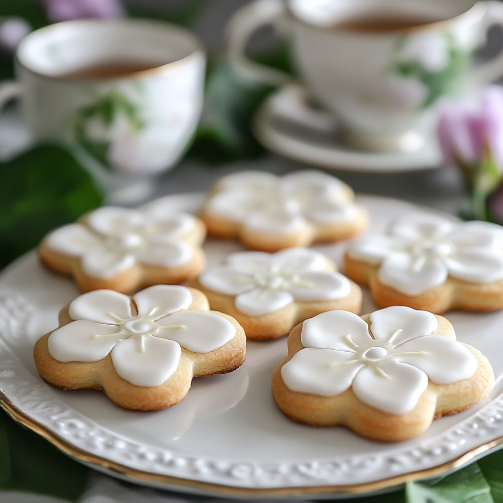 Spring Tea Party Cookies