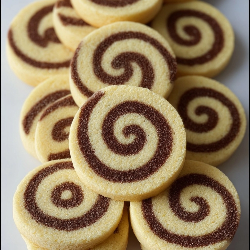 Chocolate Pinwheel Cookies Recipe