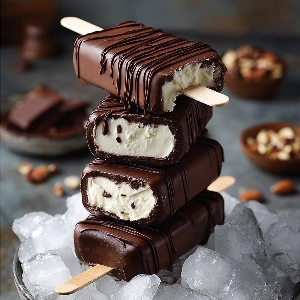 the vanilla ice cream into a rectangular Recipe