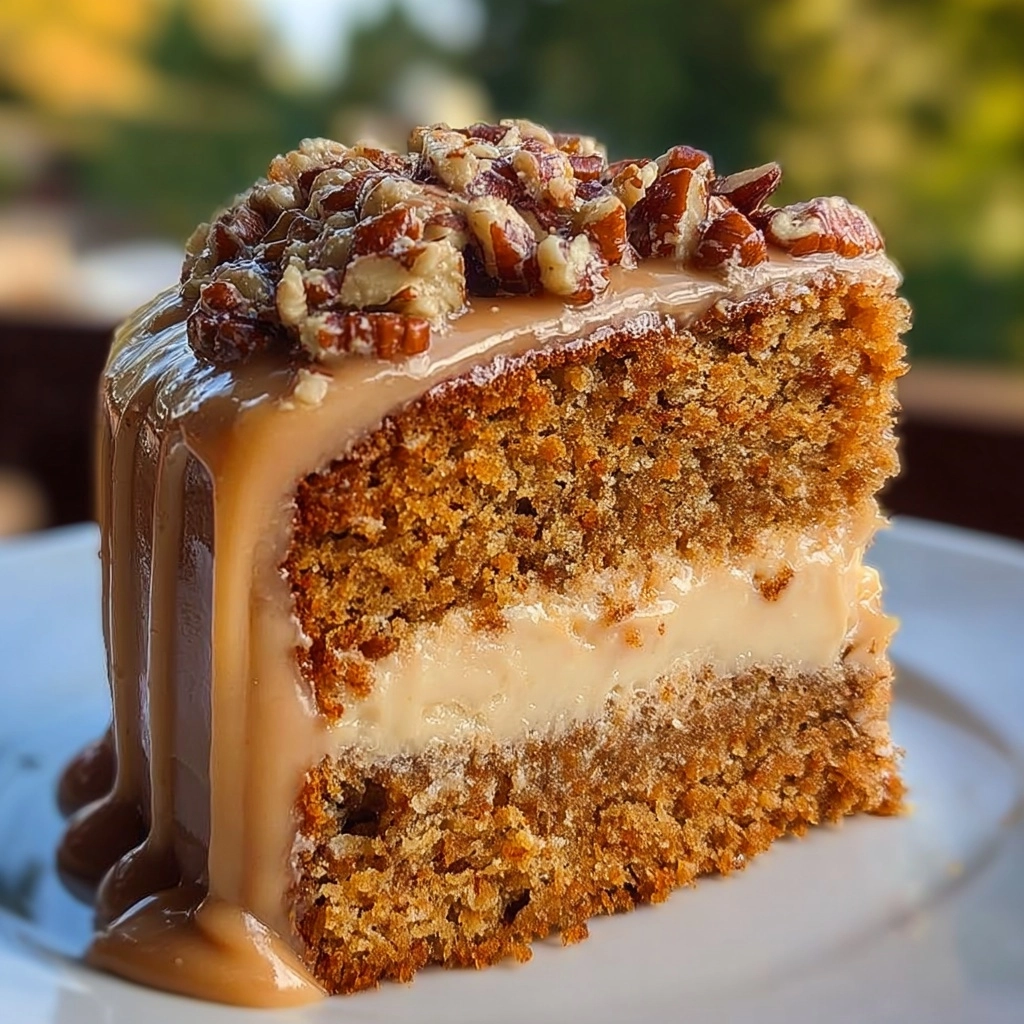 Honey Bun Carrot Cake with Cinnamon Cream Icing Recipe