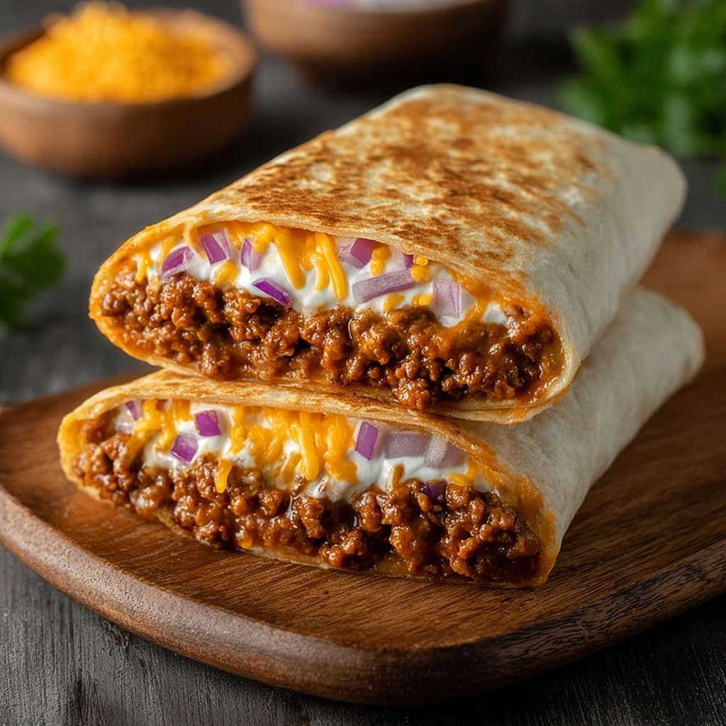 Taco Bell Beefy Melt Burrito Recipe