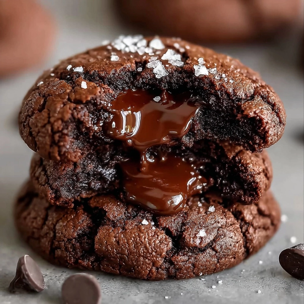 Chocolate Lava Cake Cookies Recipe