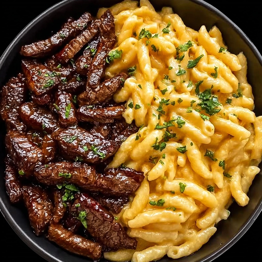 One-Pot Smoky Honey BBQ Steak Pasta Recipe