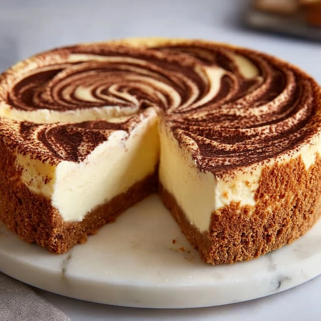 Velvety Tiramisu Cheesecake Delight Recipe
