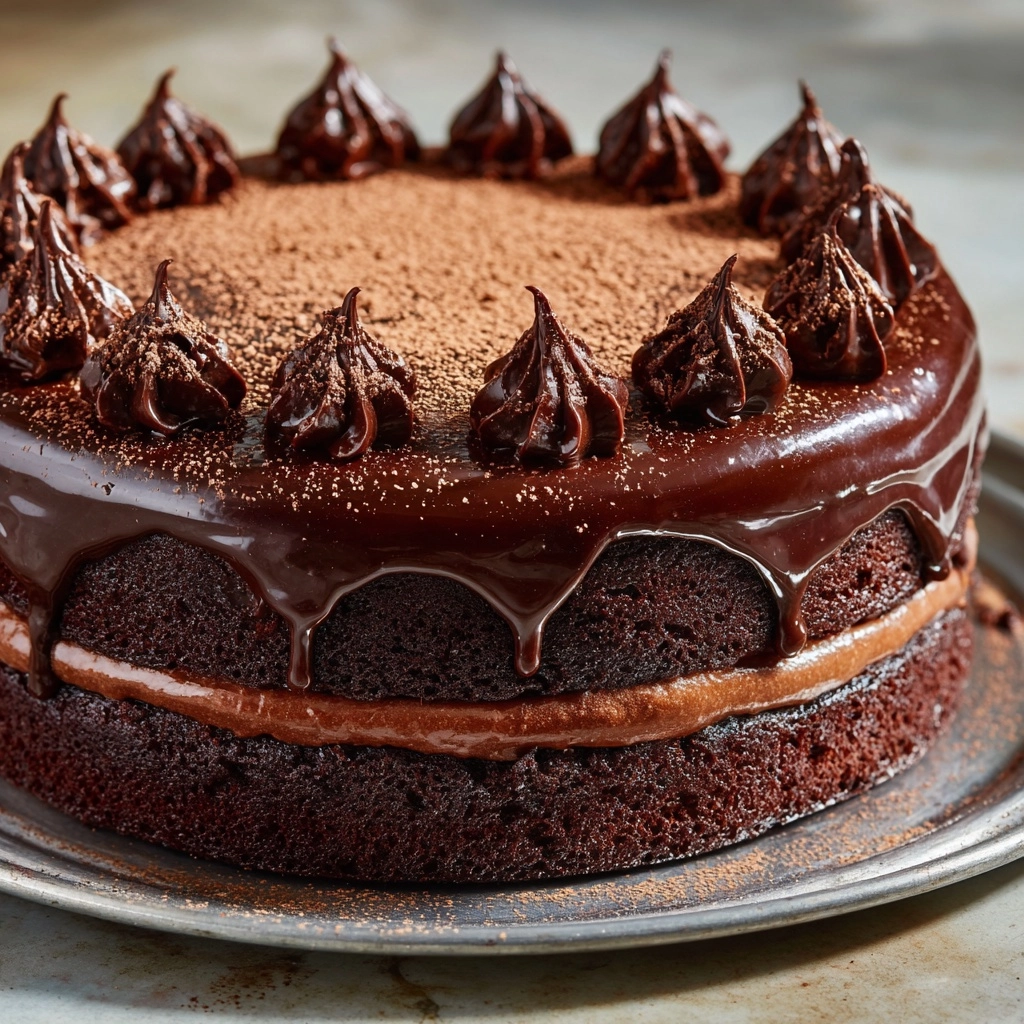 Moist Chocolate Sponge Cake Recipe