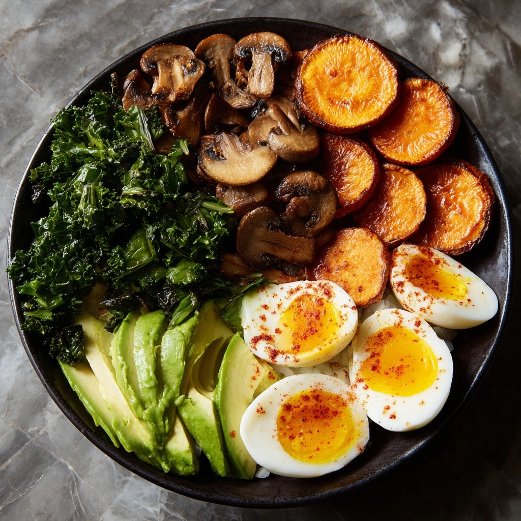 Sweet Potato & Egg Buddha Bowl Recipe