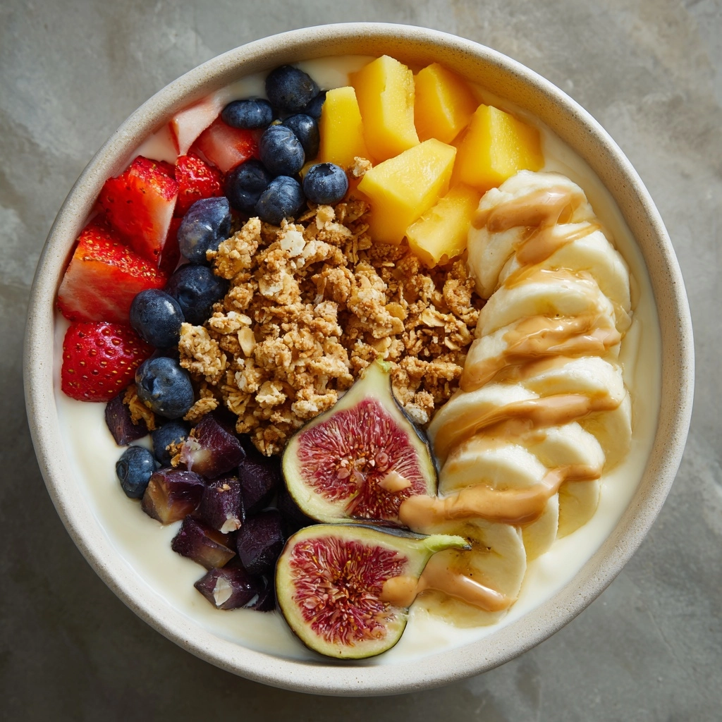 Tropical Yogurt & Fruit Breakfast Bowl Recipe