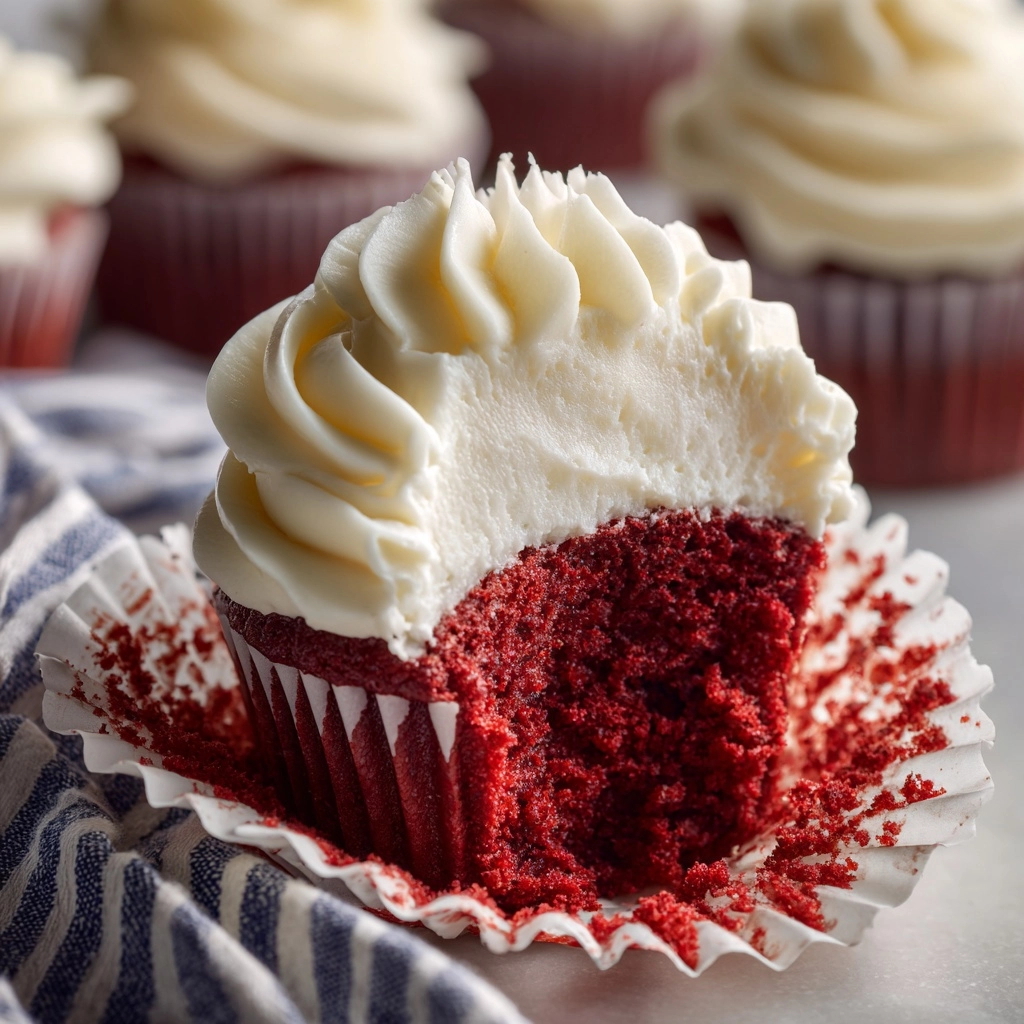 Red Velvet Cupcakes with Cream Cheese Frosting Recipe