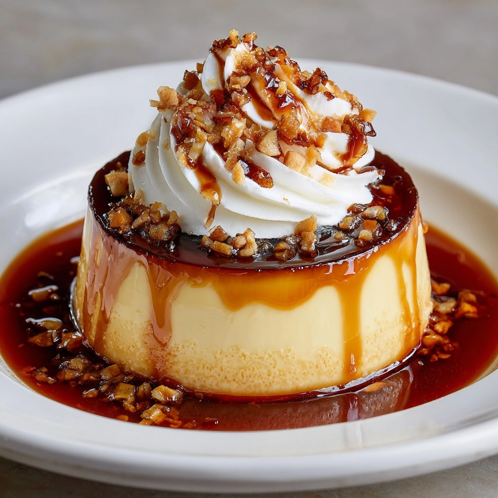 Sweet Potato “Crème Caramel” with Warm Spices & Dark Syrup Recipe