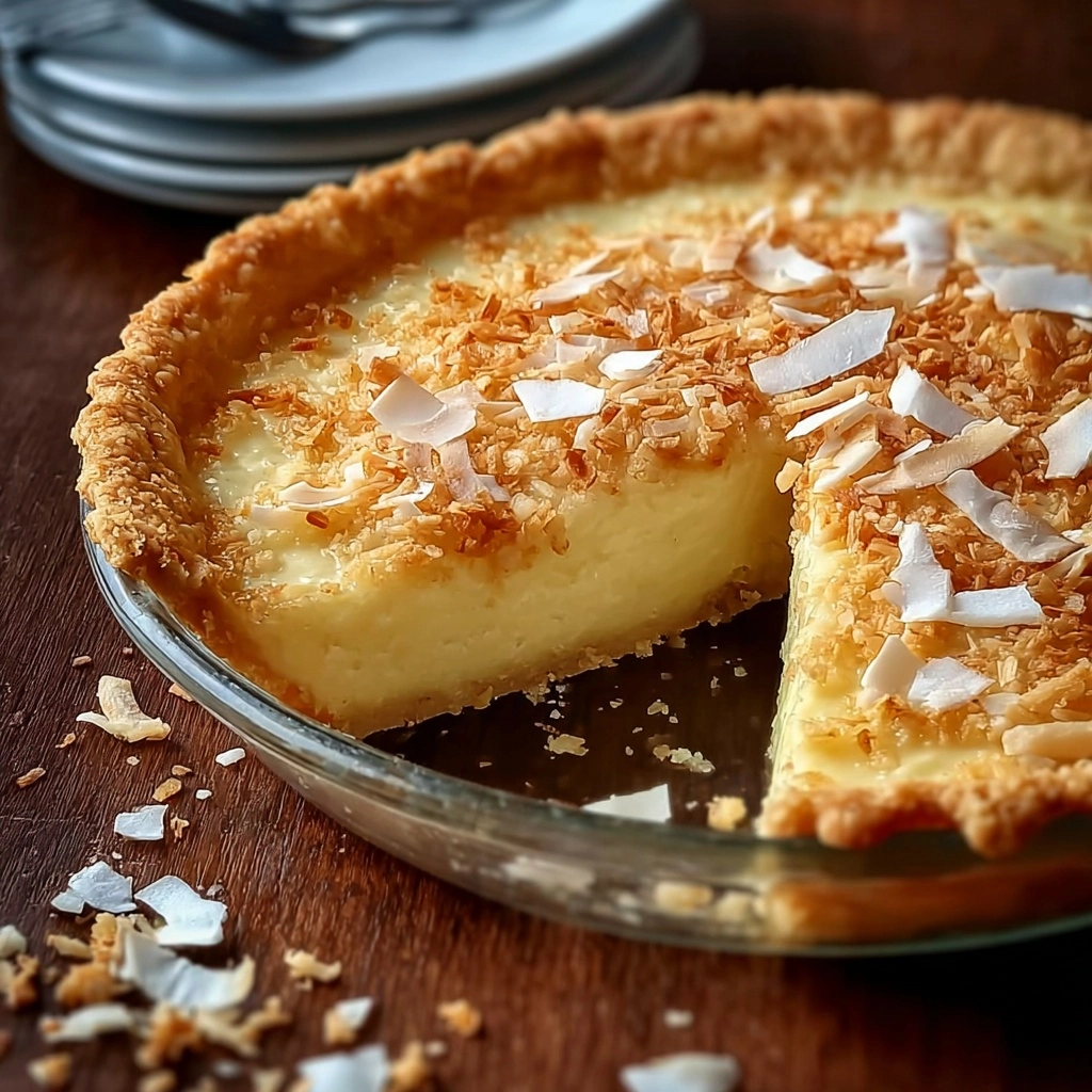 French Coconut Pie Recipe